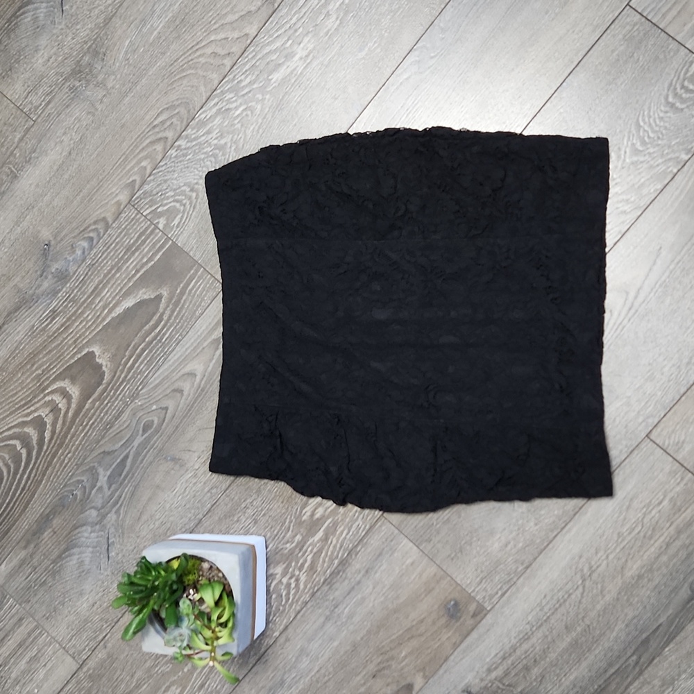 Black Lace Skirt